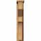 Ekena Millwork Monterey Smooth Corbel w/Backplate, Western Red Cedar, 5 1/2"W x 14"D x 30"H COR06X14X30MON01SWR - alternate 2